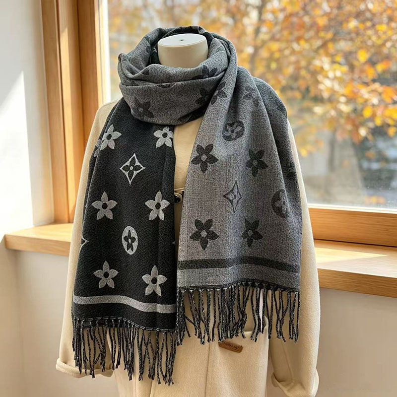 Stilvoller Schal mit Nationalm – Infinity Scarf Knit Bewertung und Preis