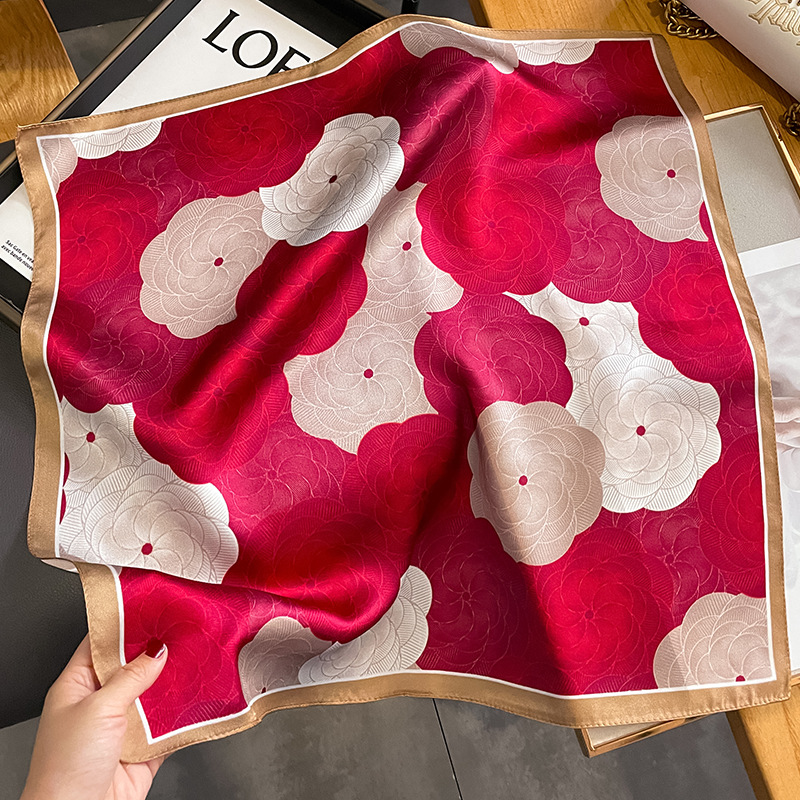 Mode 100% Echte Reine Seide Ko – Scarf Silk Square Bewertung und Preis
