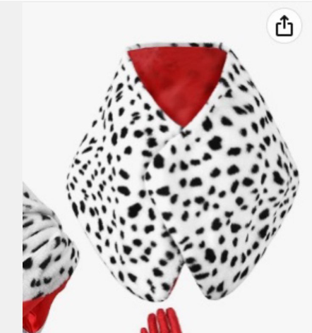 Disfraz Party Damen Cruella De – Face Scarf Mask Bewertung und Preis