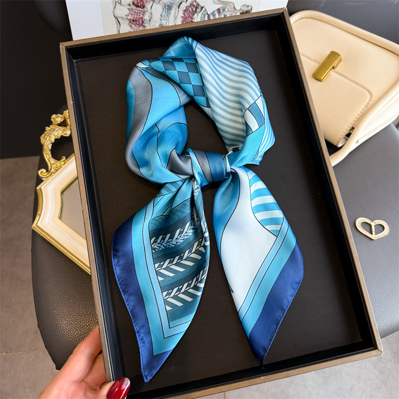 2026 neue Geometrie Druck Seid – Scarf Silk Square Bewertung und Preis